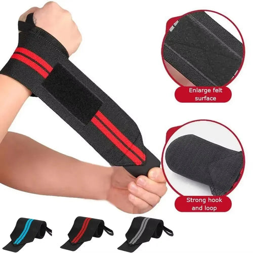 Heavy Duty Wrist Wraps (1 Pair)