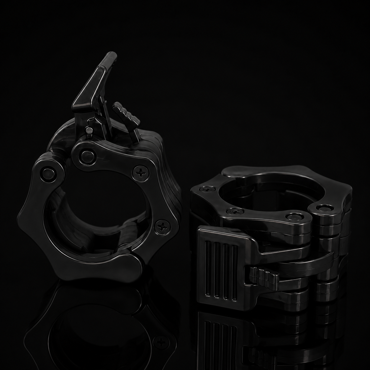 Quick-Release Olympic Barbell Collars (50mm)
